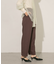センタープレスWIDEスラックス