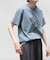 FORK&SPOON　オーバーダイロゴTシャツ
