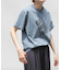 FORK&SPOON　オーバーダイロゴTシャツ