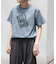 FORK&SPOON　オーバーダイロゴTシャツ
