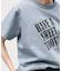 FORK&SPOON　オーバーダイロゴTシャツ