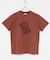 FORK&SPOON　オーバーダイロゴTシャツ