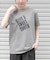 FORK&SPOON　オーバーダイロゴTシャツ