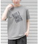 FORK&SPOON　オーバーダイロゴTシャツ