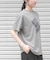 FORK&SPOON　オーバーダイロゴTシャツ