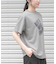 FORK&SPOON　オーバーダイロゴTシャツ