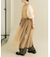 パワースリーブチュールワンピース