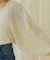 ラメバックオープンメッシュボレロ