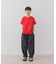 『WEB／一部店舗限定サイズ』撥水タックワイドパンツ(KIDS)