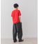 『WEB／一部店舗限定サイズ』撥水タックワイドパンツ(KIDS)