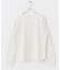 FORK&SPOON　変形ワッフルロングスリーブTシャツ