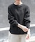 FORK&SPOON　変形ワッフルロングスリーブTシャツ