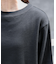 FORK&SPOON　変形ワッフルロングスリーブTシャツ