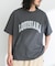 ロゴプリントオーバーサイズTシャツ