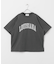 ロゴプリントオーバーサイズTシャツ