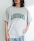 ロゴプリントオーバーサイズTシャツ