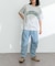 ロゴプリントオーバーサイズTシャツ