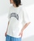 ロゴプリントオーバーサイズTシャツ