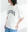 ロゴプリントオーバーサイズTシャツ