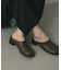 ワイドトゥヒールスリッポン