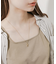 イニシャルワントップネックレス