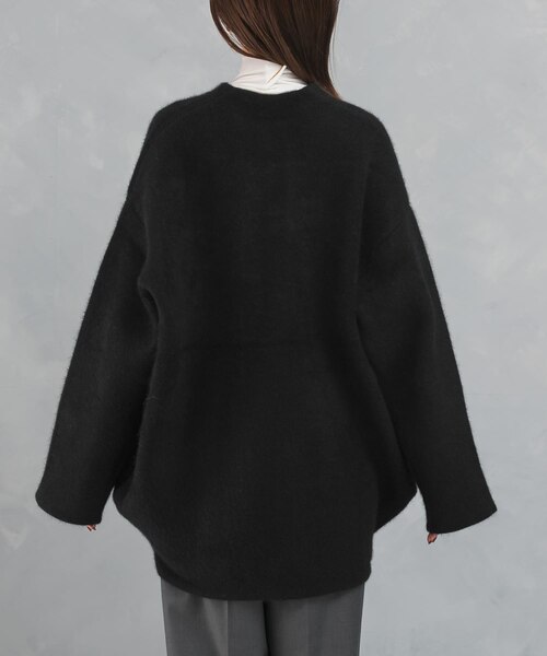 ELENDEEK BASIC CN RACCOON MIX CARDIGAN｜アーバンリサーチの