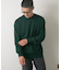 『一部WEB限定カラー』綿カシミヤクルーネックニット
