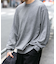 『一部WEB限定カラー』綿カシミヤクルーネックニット
