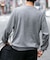 『一部WEB限定カラー』綿カシミヤクルーネックニット