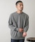 『一部WEB限定カラー』綿カシミヤクルーネックニット