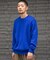 『一部WEB限定カラー』綿カシミヤワイドフィットクルーネックニット