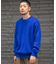 『一部WEB限定カラー』綿カシミヤワイドフィットクルーネックニット