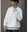 『一部WEB限定カラー』綿カシミヤワイドフィットクルーネックニット