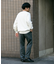 『一部WEB限定カラー』綿カシミヤワイドフィットクルーネックニット