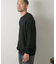 『一部WEB限定カラー』綿カシミヤワイドフィットクルーネックニット