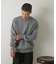 『一部WEB限定カラー』綿カシミヤワイドフィットクルーネックニット