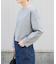 FORK&SPOON　クロップドボートネックカットソー