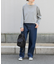 FORK&SPOON　クロップドボートネックカットソー
