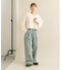 クロップドフェザープルオーバー
