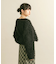 クロップドフェザープルオーバー