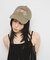 バイカラーエンブロイダリーCAP