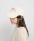 バイカラーエンブロイダリーCAP
