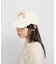 バイカラーエンブロイダリーCAP
