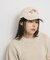 バイカラーエンブロイダリーCAP