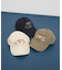 バイカラーエンブロイダリーCAP