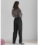 ツイルテーパードパンツ