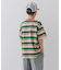 『WEB／一部店舗限定サイズ』マルチボーダールーズTシャツ(KIDS)