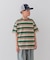 『WEB／一部店舗限定サイズ』マルチボーダールーズTシャツ(KIDS)