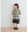 『WEB／一部店舗限定サイズ』マルチボーダールーズTシャツ(KIDS)