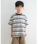 『WEB／一部店舗限定サイズ』マルチボーダールーズTシャツ(KIDS)